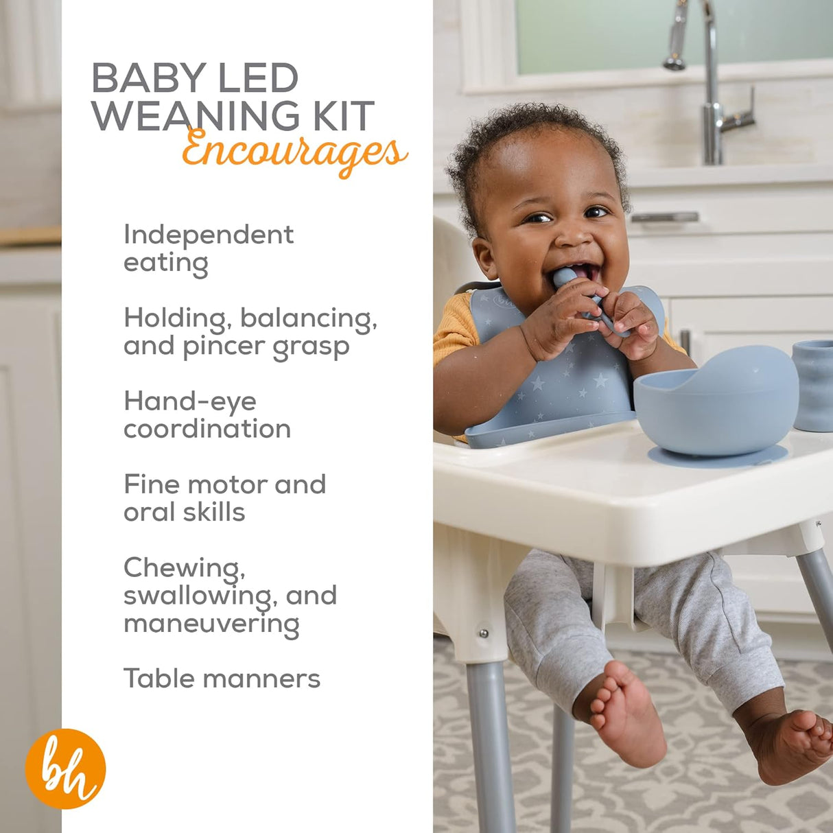 Baby Led Weaning Kit - Blue