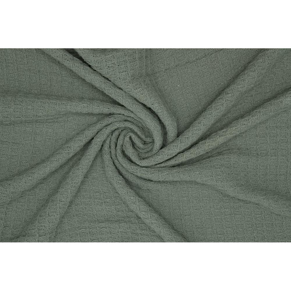 Lila & Jack 100% Cotton Waffle Receiving Blanket - Green - Kid's Stuff Superstore