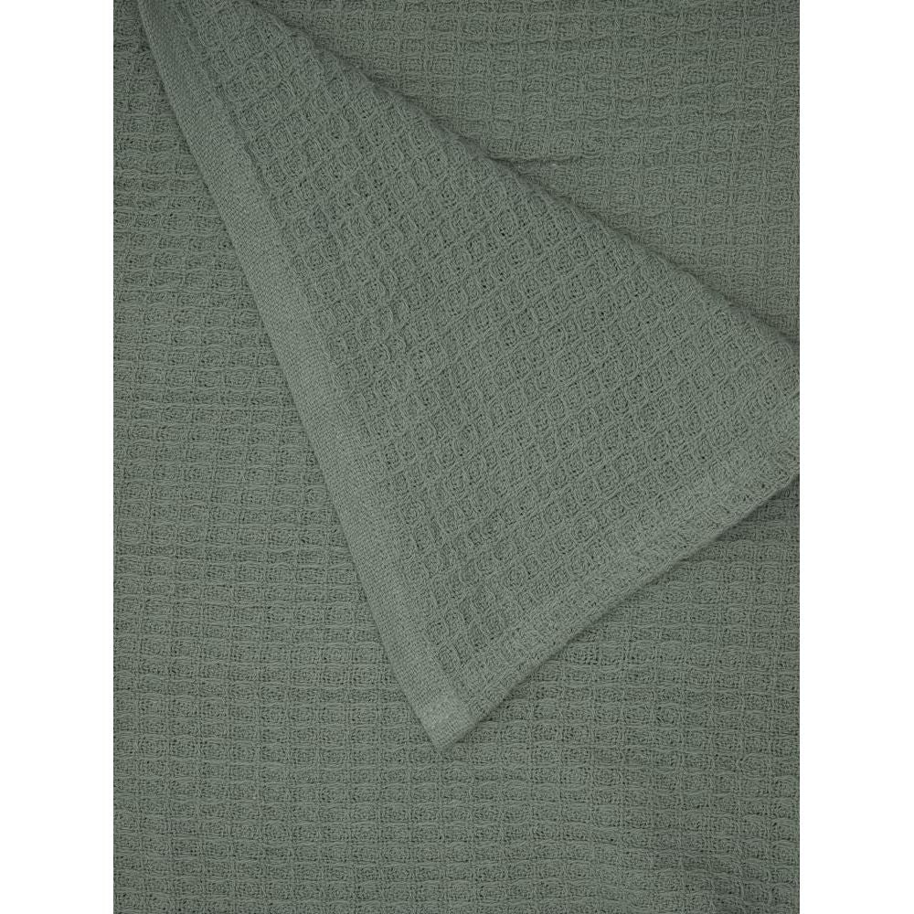 Lila & Jack 100% Cotton Waffle Receiving Blanket - Green - Kid's Stuff Superstore