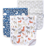 Copper Pearl Premium Baby Burp Cloths 3-Pack