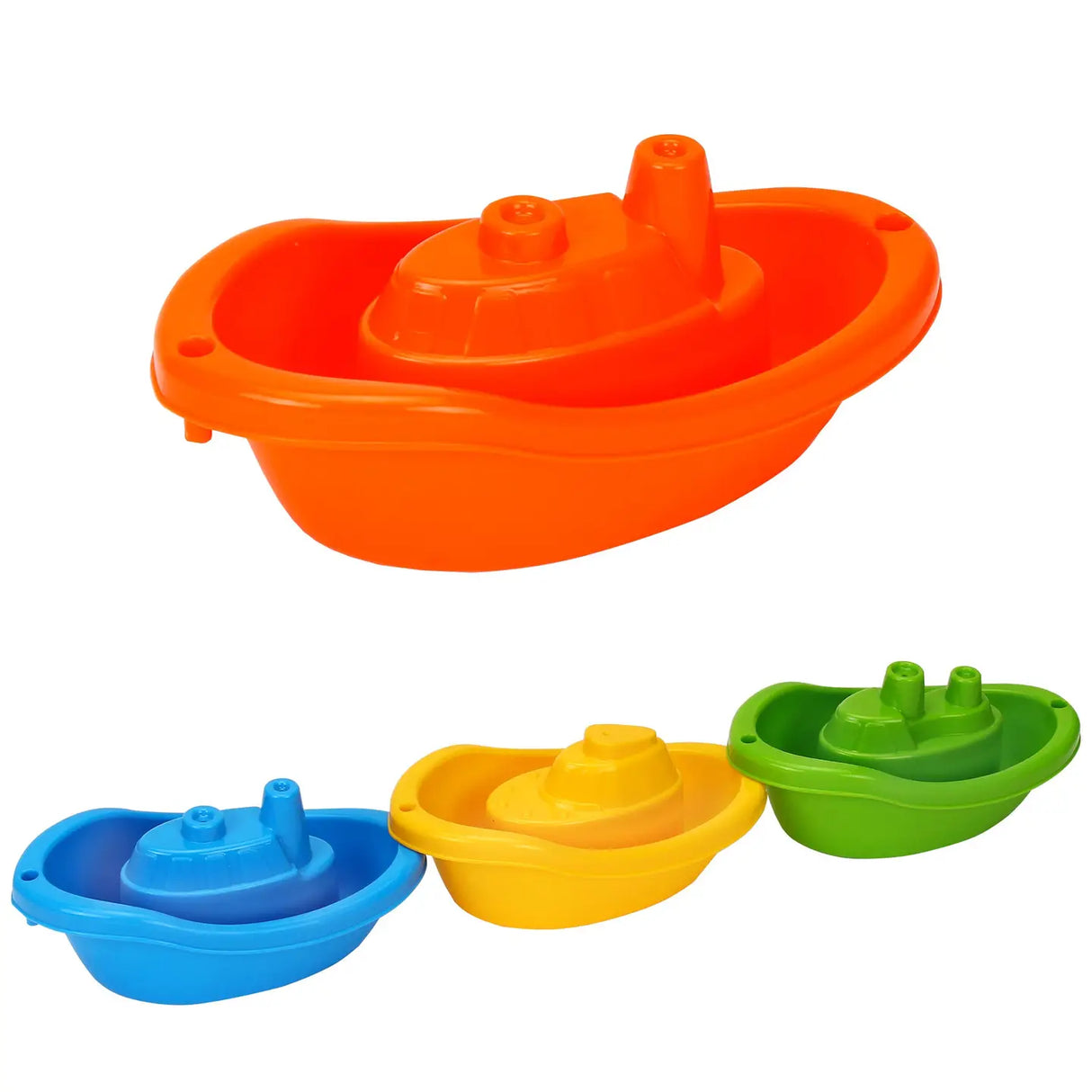 Technok Baby Bath Toys - 12 Pcs Rainbow Stacking