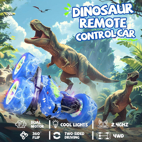Dinosaur Remote Control Stunt Car - Kid's Stuff Superstore