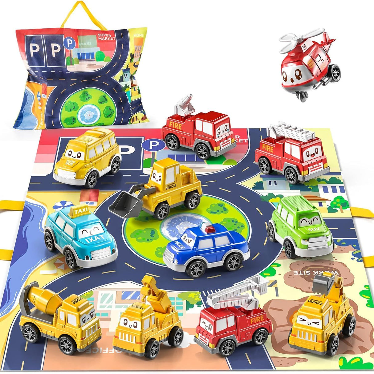 City Car Pull Back Car Series