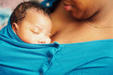 Three Little Tots Delivery/Nursing Gown - Blue