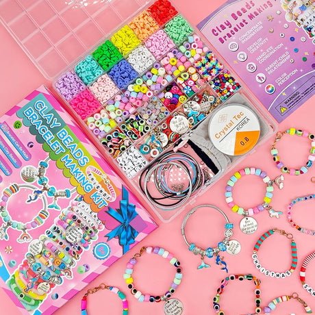 Clay Beads Bracelet Making Kit - Kid's Stuff Superstore