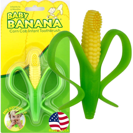 Baby Banana Infant Toothbrush - Corn Cob - Kid's Stuff Superstore