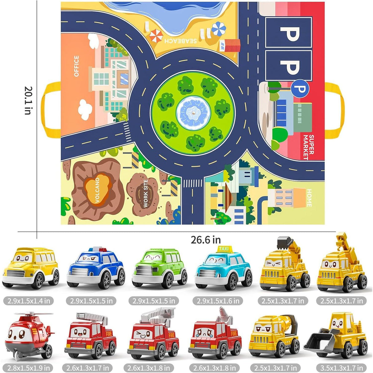 City Car Pull Back Car Series