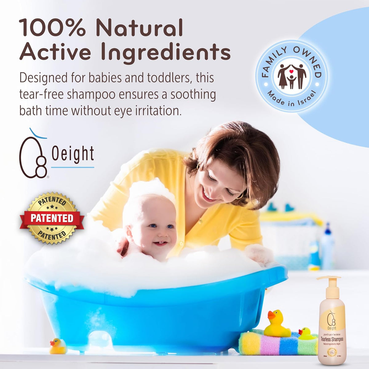 Oeight Tearless Baby Shampoo