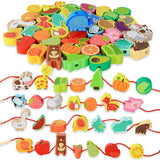 Animal & Fruit Lacing Beads - Kid's Stuff Superstore