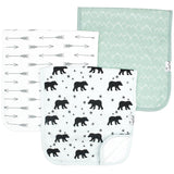 Copper Pearl Premium Baby Burp Cloths 3-Pack