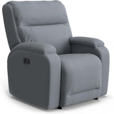 Storytime Maverly Power Cozzia Swivel Glide Recliner with Heat & Massage