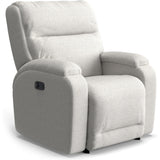 Storytime Maverly Power Cozzia Swivel Glide Recliner with Heat & Massage