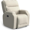 Storytime Maverly Power Cozzia Swivel Glide Recliner with Heat & Massage