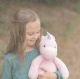 World's Softest Lushee 10" - Unity Rose Pink Unicorn