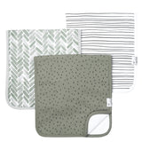 Copper Pearl Premium Baby Burp Cloths 3-Pack