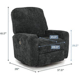 Storytime Bilana Swivel Glider Recliner