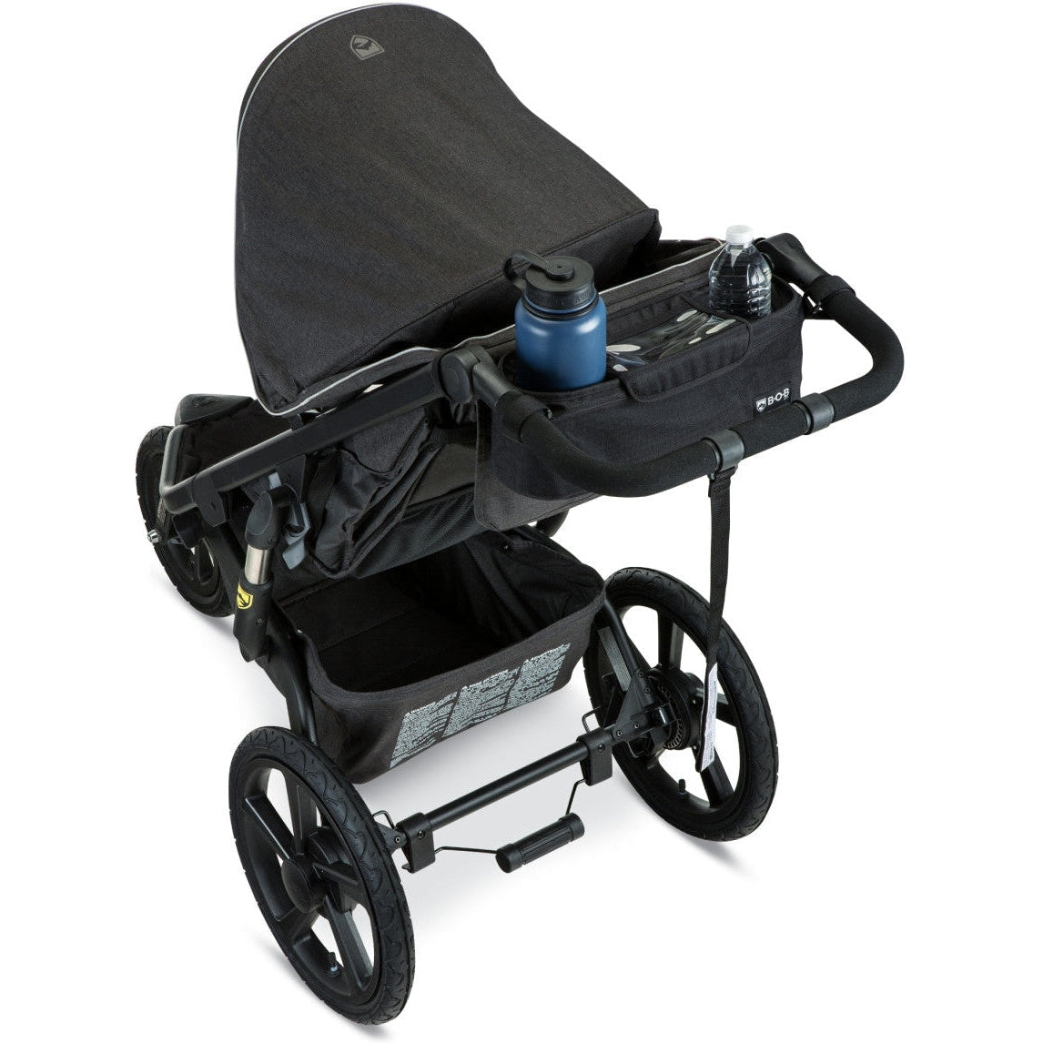 BOB Deluxe Handlebar Console with Tire Pump for Single Jogging Strollers - Kid's Stuff Superstore