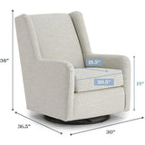 Storytime Brianna Swivel Glider