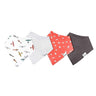 Copper Pearl Baby Bandana Bibs 4 Pack