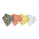 Copper Pearl Baby Bandana Bibs 4 Pack - Atwood