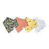 Copper Pearl Baby Bandana Bibs 4 Pack