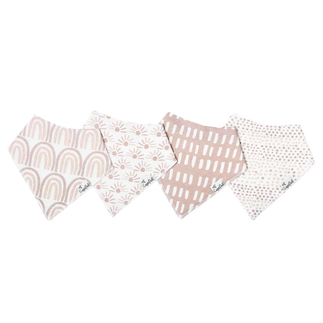 Copper Pearl Baby Bandana Bibs 4 Pack - Bliss - Kid's Stuff Superstore