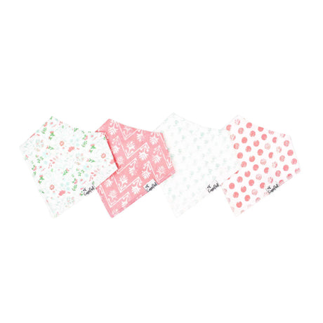 Copper Pearl Baby Bandana Bibs 4 Pack