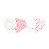 Copper Pearl Baby Bandana Bibs 4 Pack