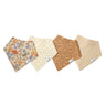 Copper Pearl Baby Bandana Bibs 4 Pack