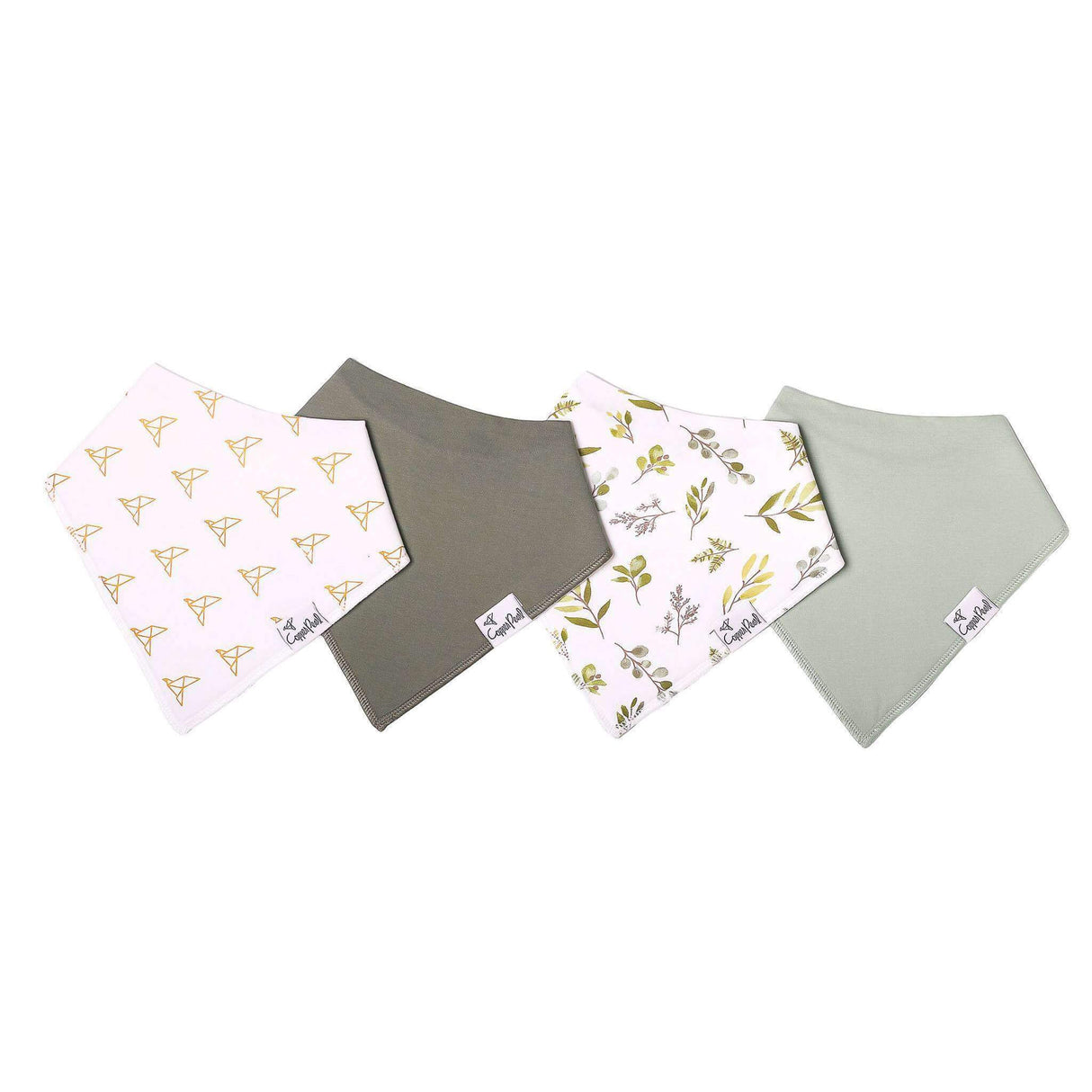 Copper Pearl Baby Bandana Bibs 4 Pack