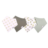 Copper Pearl Baby Bandana Bibs 4 Pack