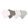 Copper Pearl Baby Bandana Bibs 4 Pack