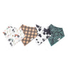 Copper Pearl Baby Bandana Bibs 4 Pack