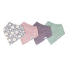 Copper Pearl Baby Bandana Bibs 4 Pack