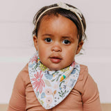 Copper Pearl Baby Bandana Bibs 4 Pack - Olive