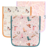 Copper Pearl Premium Baby Burp Cloths 3-Pack