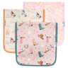 Copper Pearl Premium Baby Burp Cloths 3-Pack