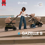 Cybex e-Gazelle S Electronic Assist Single-to-Double Stroller - Kid's Stuff Superstore