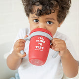 Bella Tunno Drink to that Sippy Cup - Red - Kid's Stuff Superstore