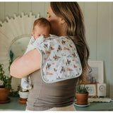 Copper Pearl Premium Baby Burp Cloths 3-Pack - Boone