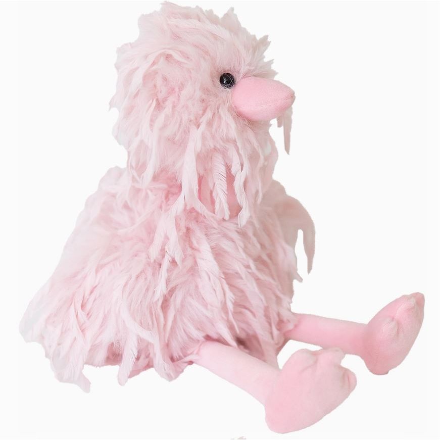 Feathers Pink Flamingo Plushie - Kid's Stuff Superstore