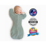 Swaddle Designs Transitional Swaddle Sack - Heathered Jadeite - Kid's Stuff Superstore