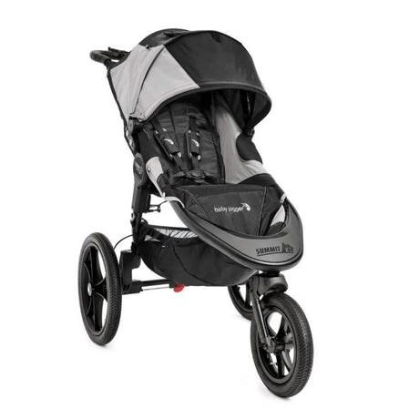 Baby Jogger Summit X3 Single Jogging Stroller, Black/Gray - Kid's Stuff Superstore