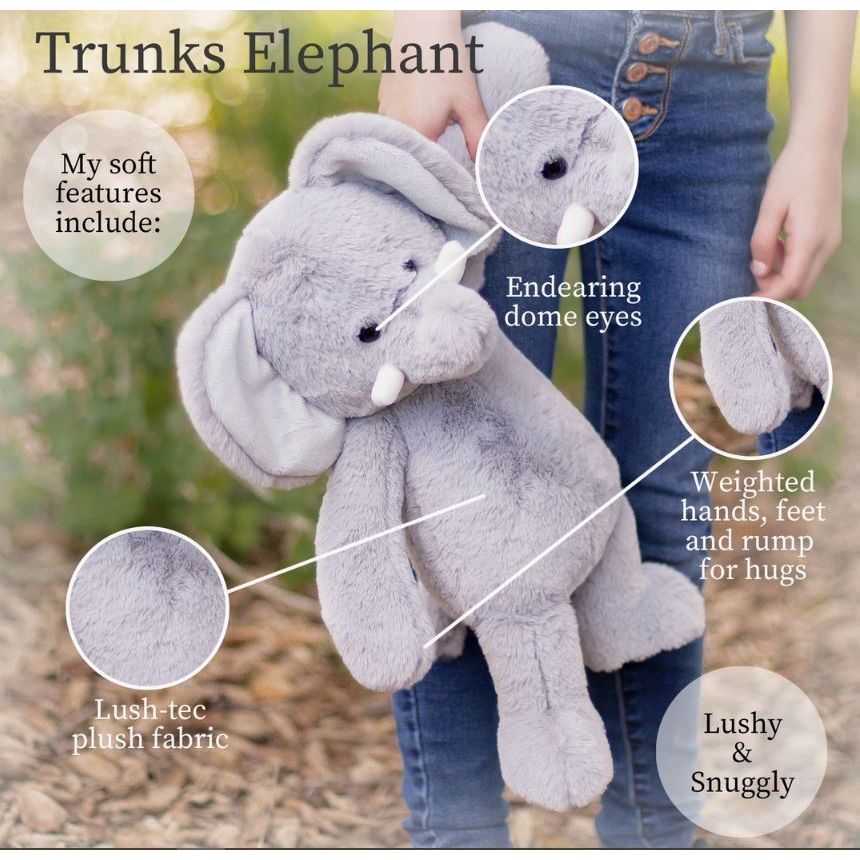 World's Softest Lushees - Elephant Plushie - Kid's Stuff Superstore