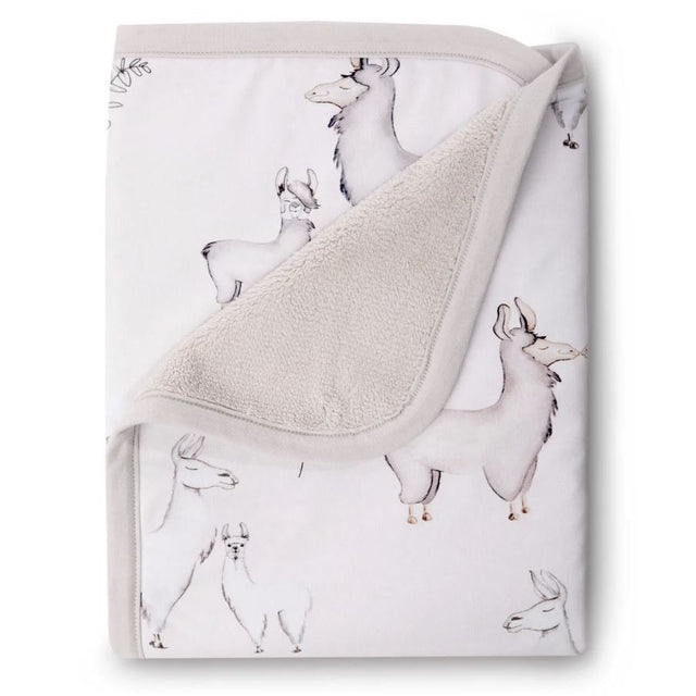 Oilo Jersey Cuddle Blanket - Llama - Kid's Stuff Superstore