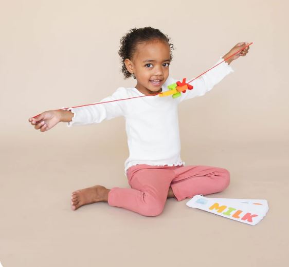 Alphabet Puzzle Set with Flashcards and Whiteboard