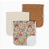 Copper Pearl Premium Baby Burp Cloths 3-Pack