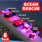 Ocean Rescue Light Up Bath Toy