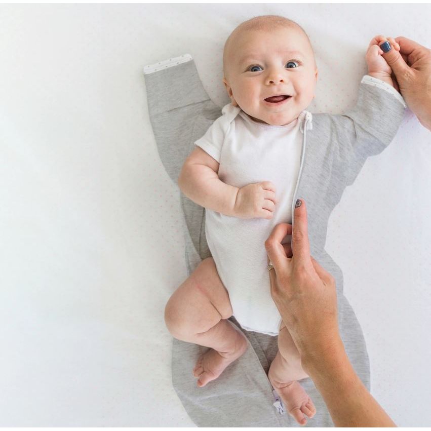 Swaddle Designs Transitional Swaddle Sack - Heathered Jadeite - Kid's Stuff Superstore