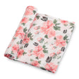 LollyBanks Muslin Swaddle Blanket - Pretty In Peony - Kid's Stuff Superstore